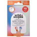 Wild Stripes Parches nasales Sunrise, parche nasal transpirable, 12 unidades
