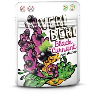 Gelatina de frutas con sabor a grosella negra, 50 g, Cervezas Veri Beri