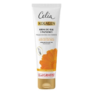 Celia Kolagen Hand- en Nagelcrème met Calendula, 125 ml