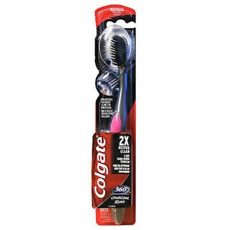 Brosse à dents 360 Charcoal, Colgate