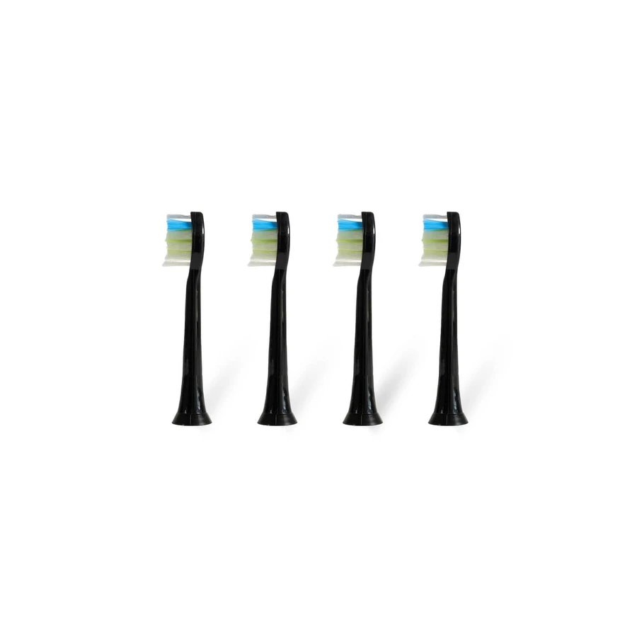 Końcówki do szczoteczki sonicznej Oromed ORO-SONIC PROFESSIONAL black, 4 sztuki: ceny i cechy