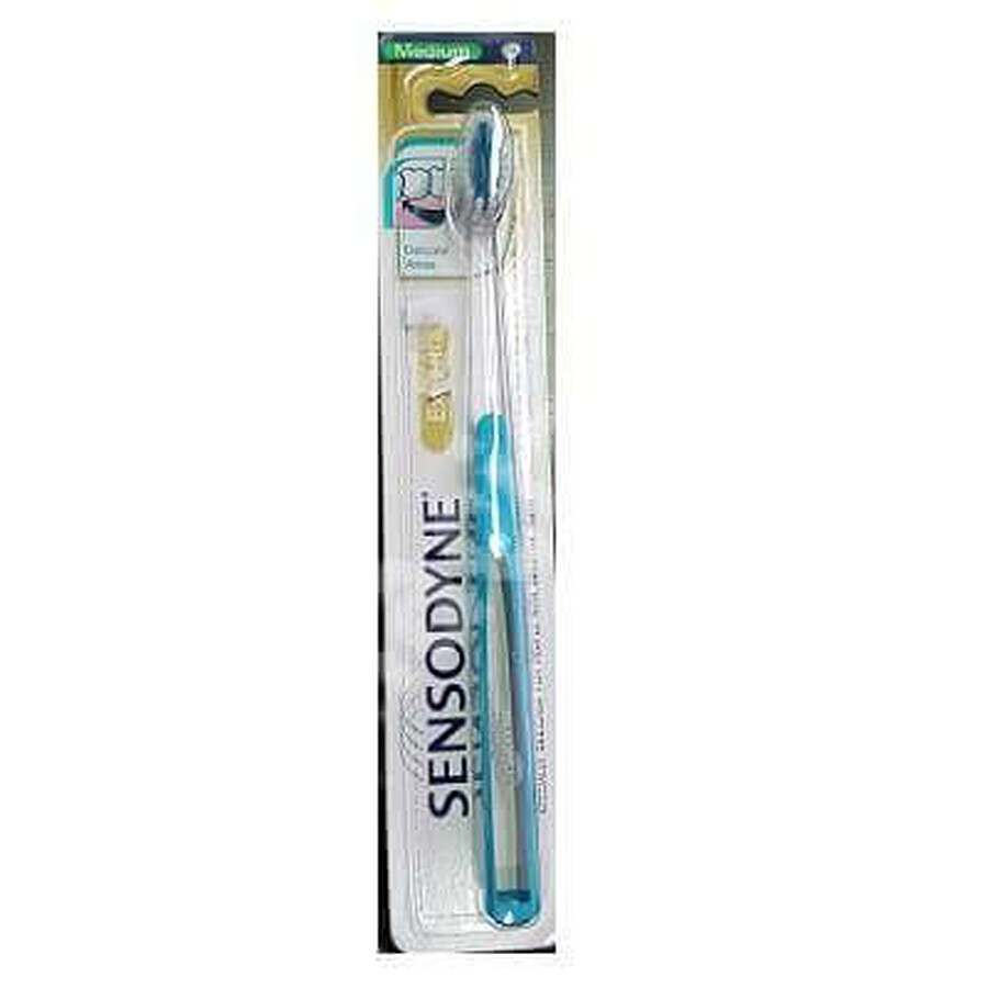 Brosse à dents moyenne, Sensodyne