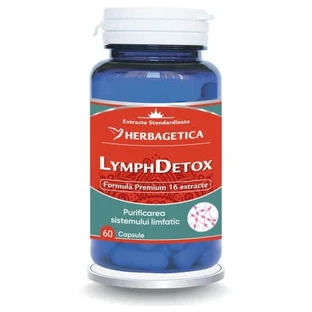 Lymph detox, 60 Kapseln, Herbagetica