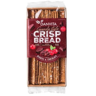 Knusperbrot mit Beeren und Schokolade, 130 g, Danvita