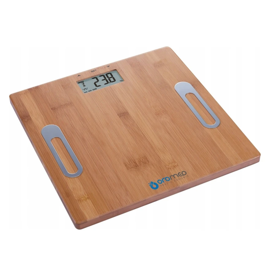 Balanza analítica electrónica de bambú Oromed ORO SCALE BAMBOO