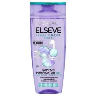 Hyaluron Pure zuiverende shampoo voor vette hoofdhuid, 400 ml, Elseve