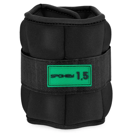 Spokey Form, enkel- en polsgewichten, 1,5 kg, 2 stuks