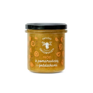 Sadowski Family Apiaries, miere cu portocale și cuișoare, 430 g