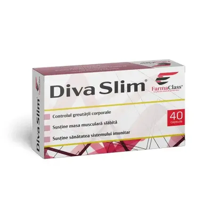 DivaSlim, 40 kapsułek, FarmaClass: ceny i cechy