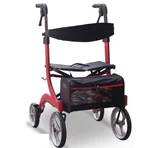 Rullo a 4 ruote con altezza regolabile, facilmente ripiegabile, sistema di frenata Dr. Happy JL9189LH