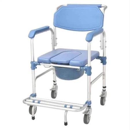 Dr. Happy Toilet Chair with Wheels JLC00301