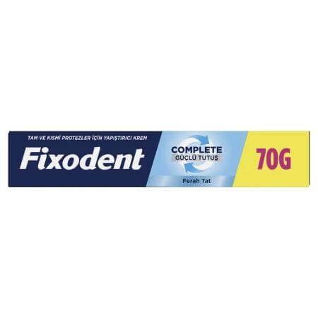 Crema adeziva pentru proteza dentara Complete Strong Hold Fresh, 70 g, Fixodent 