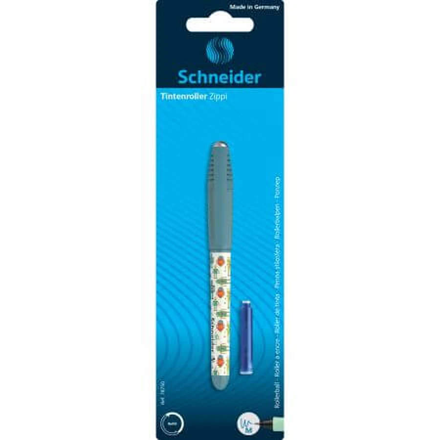 Zippi rollerball + 1 spare, Green, Schneider