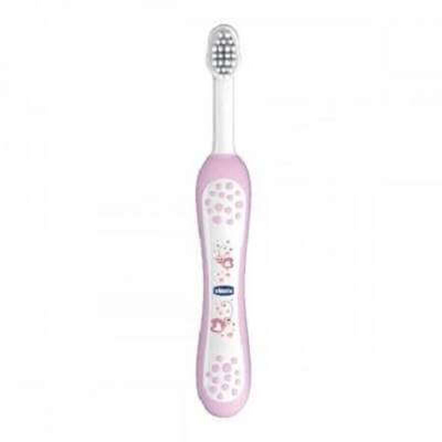 Brosse à dents rose, 6-36 mois, Chicco