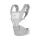 Nosidełko dziecięce Alta Hip, 4 miesiące+, Pearl Grey, Ergobaby