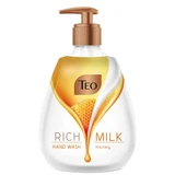 Vloeibare handzeep Rijke Melk, Honing, 400 ml, Teo
