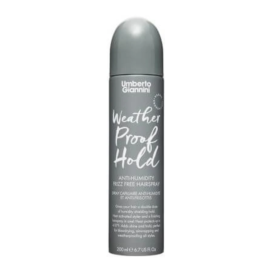 Vochtbestendige haarlak met antistatisch effect Weerbestendige hold, 200 ml, Umberto Giannini