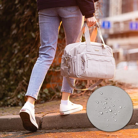 BabyOno, Reisetasche für Mütter, grau