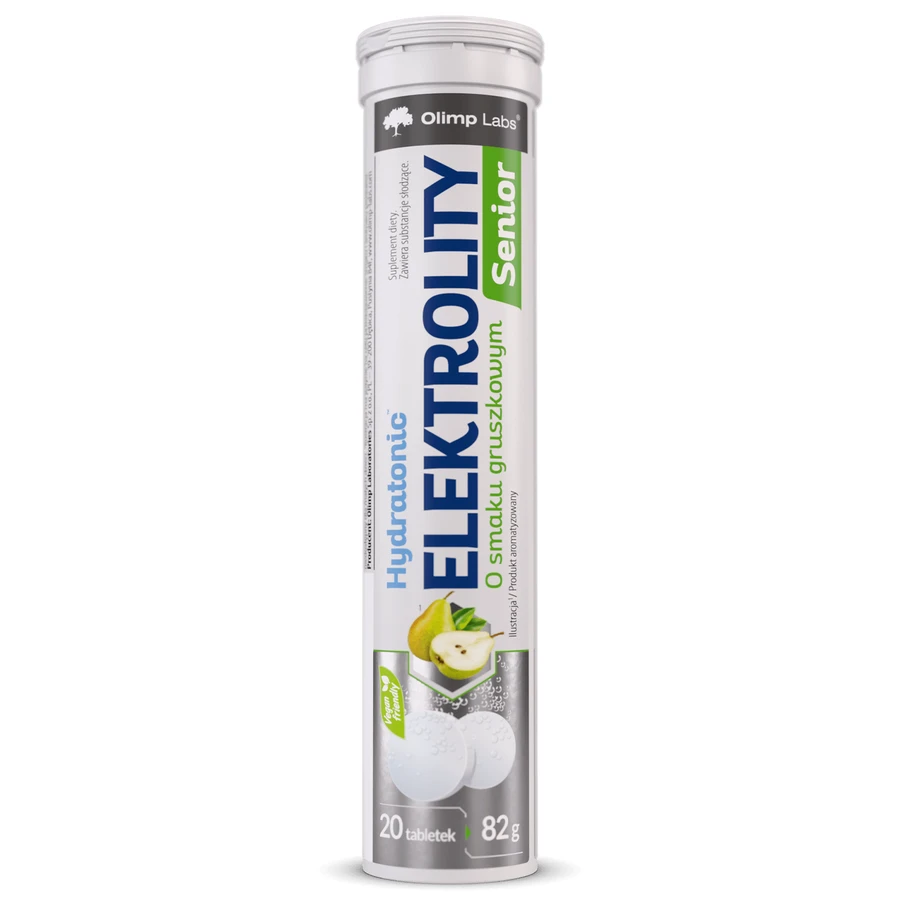 Olimp Hydratonic Elektrolity Senior, perensmaak, 20 bruistabletten