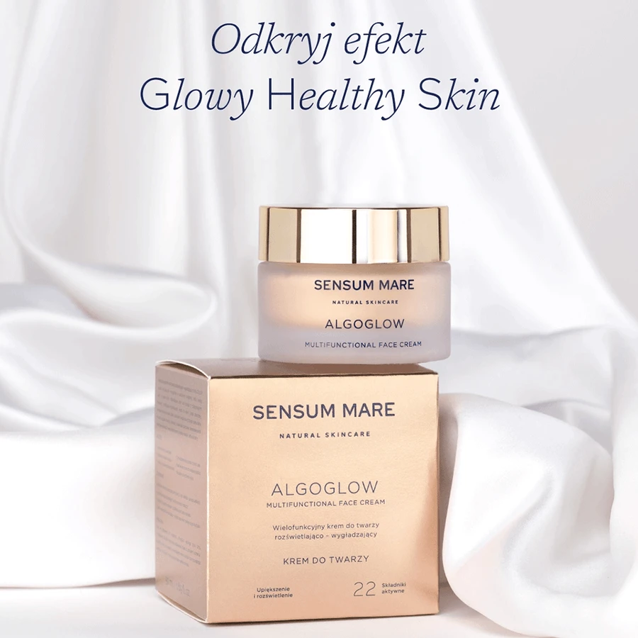 Sensum Mare Algoglow, multifunctional brightening and smoothing face cream, 50 ml