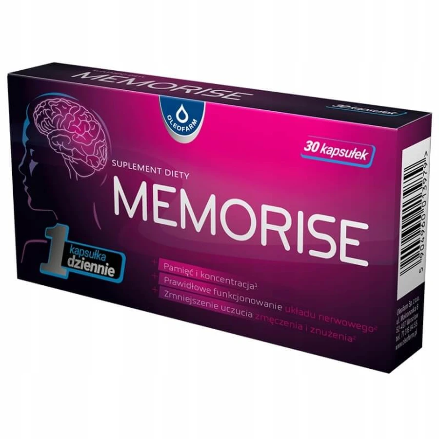 Oleofarm Memorise, 30 Kapseln
