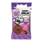Bunny Ninja Fruit Rolls set, snack de fruits, 4 x 15 g + livre de coloriage gratuit