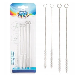 Canpol, Tube and Mouthpiece Cleaning Brushes 7/408, 4 pieces