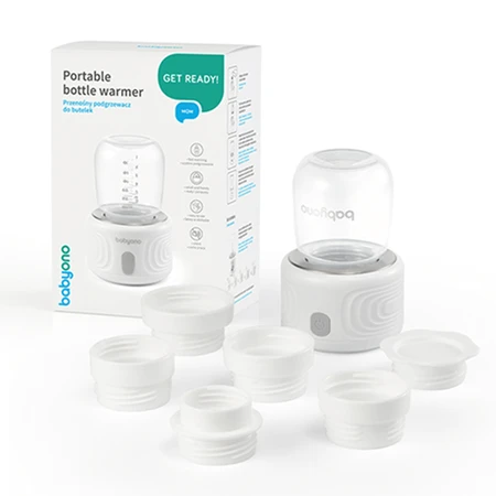 BabyOno, draagbare flessenwarmer