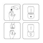 BabyOno, draagbare flessenwarmer