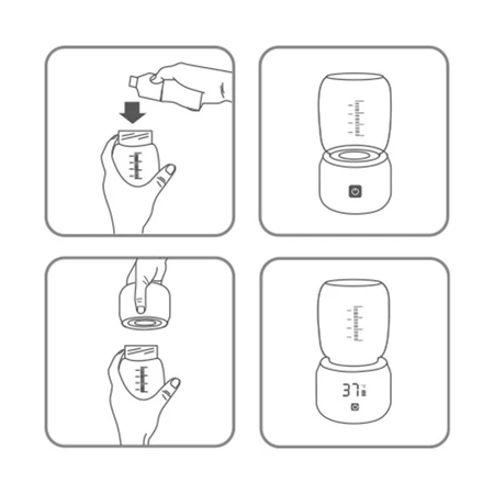 BabyOno, draagbare flessenwarmer