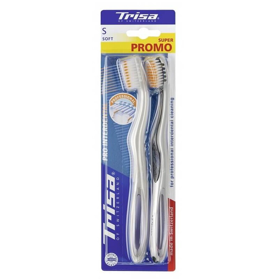 Brosses à dents Pro Interdental, Duo Soft, Trisa