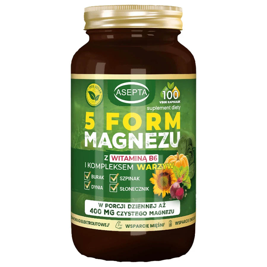 Magnesium 5 Form, 100 capsules
