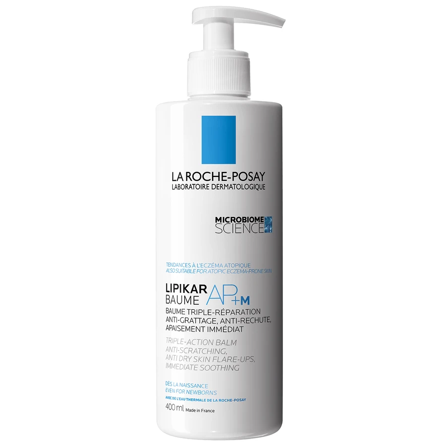 Set La Roche-Posay Lipikar Baume AP+M, crema corpo, 400 ml + Syndet AP+, crema detergente corpo, dalla nascita, 400 ml
