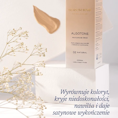 Sensum Mare Algotone, multi-verzorging BB crème, 02 naturel, SPF 15, 30 ml