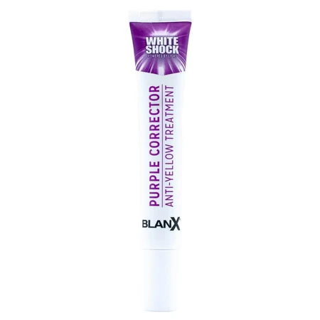 BlanX White Shock Purple Corrector, tandbleeksysteem, serum, 20 ml + Led Bite cap