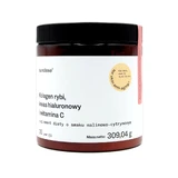Sundose For Skin Anti-Aging, fish collagen, hyaluronic acid and vitamin C, raspberry and lemon flavor, 309.04 g