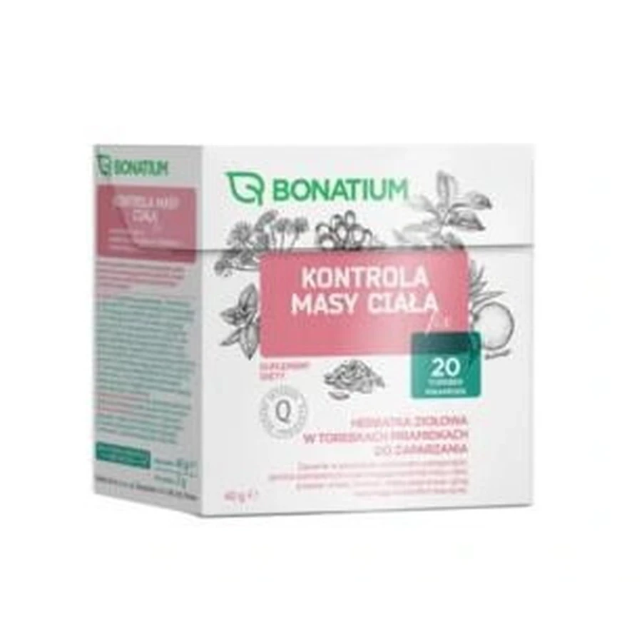Bonatium Body Mass Control Fix Kräutertee, 30 Portionsbeutel