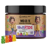 Simple Day MultiKids, jelly beans for children 4 years and older, mix of flavors, 120 pieces