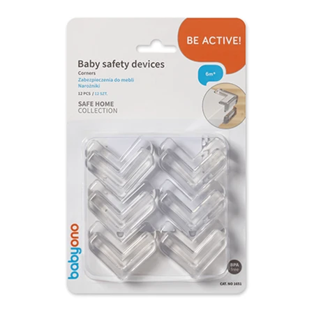 BabyOno, Möbelschoner, Ecken, 12 Stück