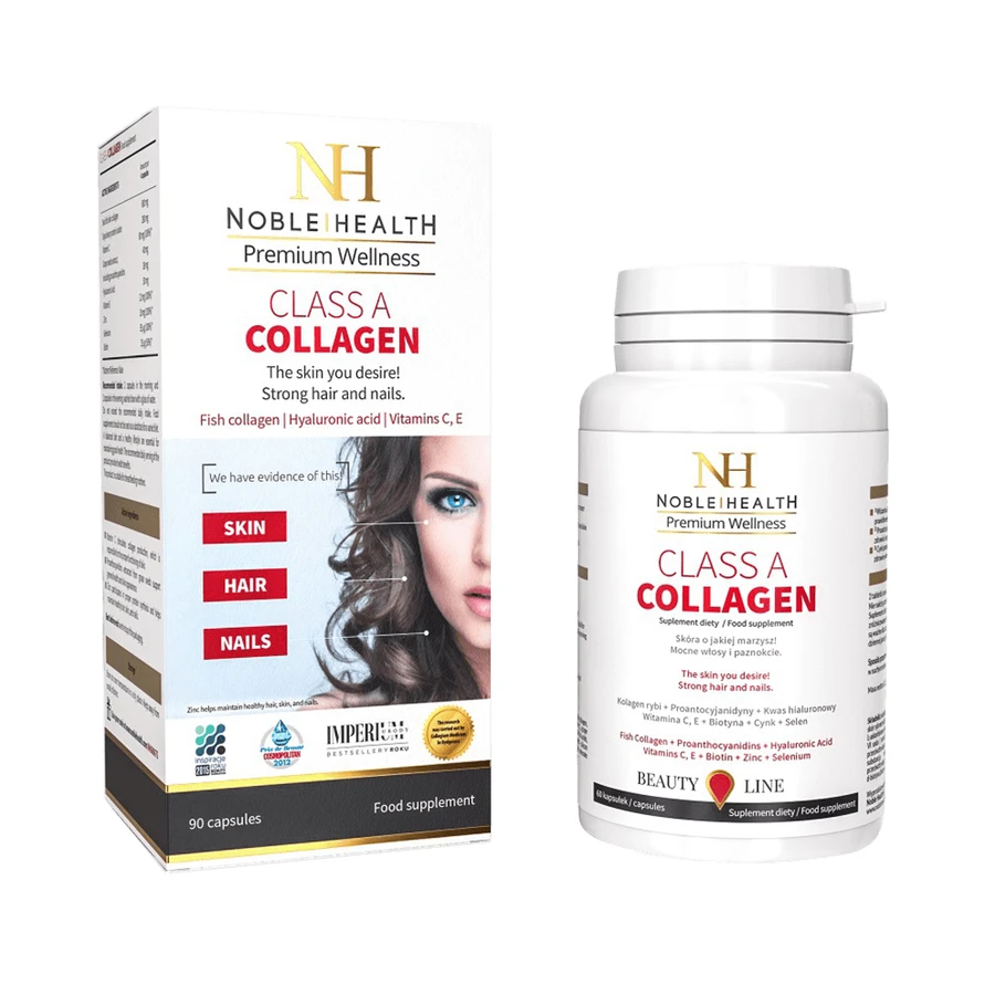 Noble Health Klasse A Kollagen, 90 Kapseln