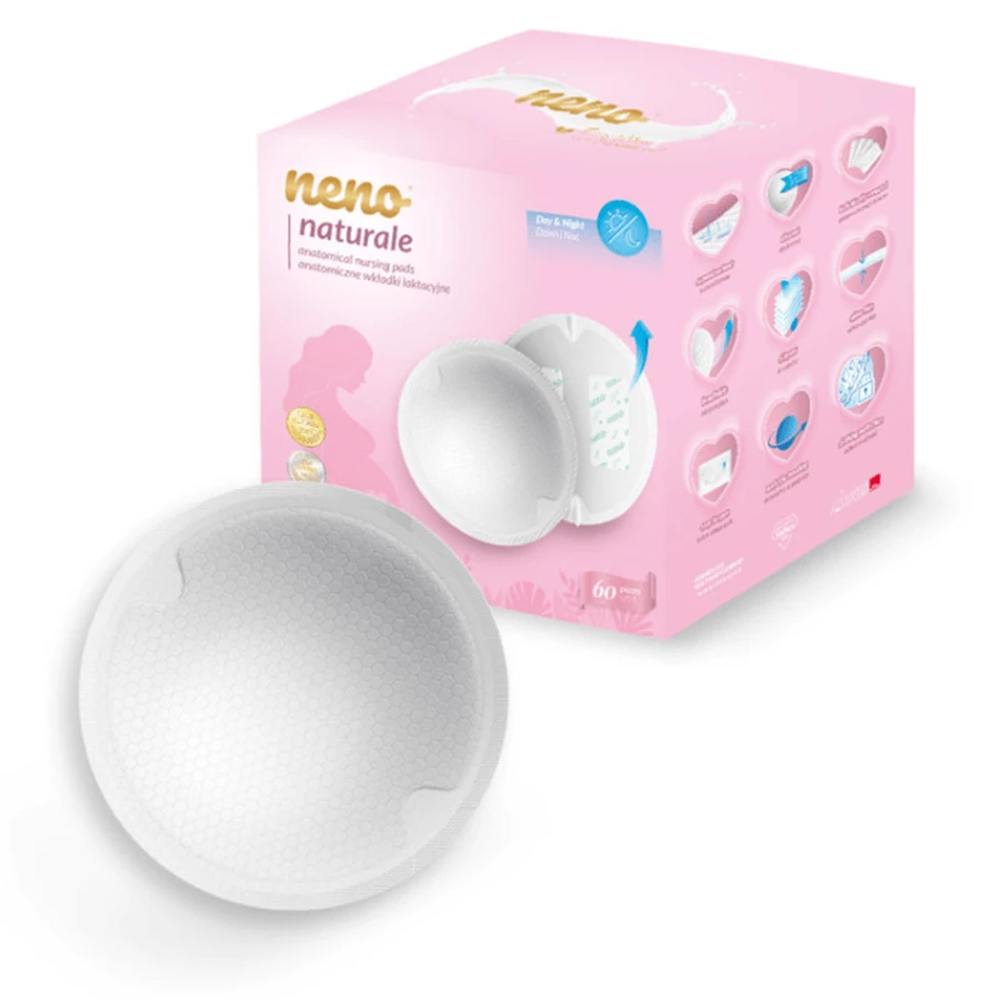 Neno Naturale, Stilleinlagen, 60 Stück