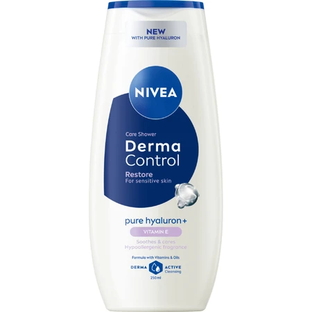 Nivea Derma Control Restore, Gel de ducha, 250 ml