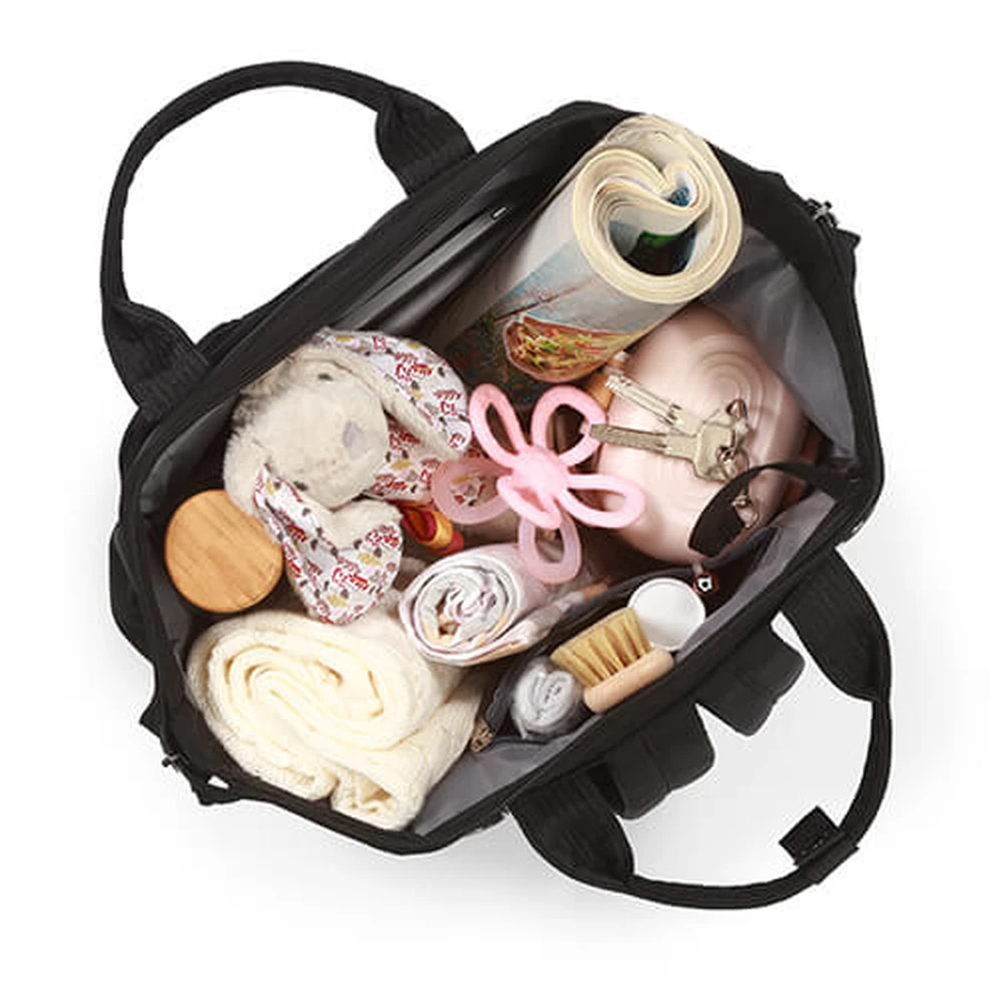 Baby Ono, sac à dos pour maman, Modern Style, noir