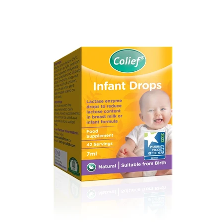 Colief Säuglingstropfen mit Laktase-Enzym, 7 ml