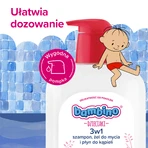 Bambino Kids, Gel lavacabezas y corporal 2 en 1, flamenco, a partir de 1 año, 1 l