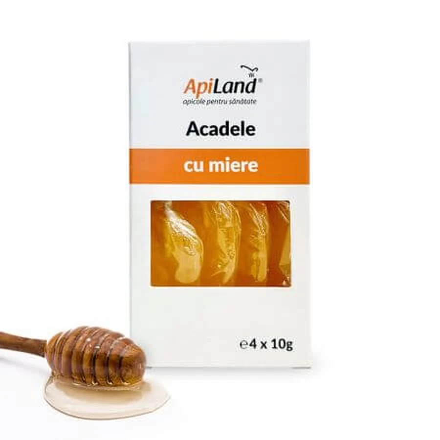 Lizaki z miodem, 4 sztuki x 12 g, ApiLand: ceny i cechy