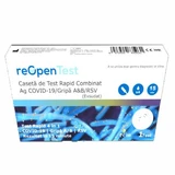 Sneltest voor Sars-Cov 2 Ag en Influenza A&B/RSV 4 in 1 Combo Reopen, 1 stuk, Montana Med