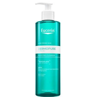 Reinigende gel met salicylzuur Dermo Pure, 400 ml, Eucerin