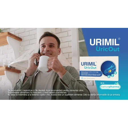 Urimil Uricout, 30 cápsulas, Naturpharma