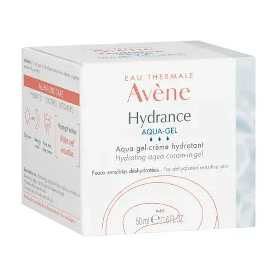 Hydraterende gezichtscrème Aqua Gel Hydrance, 50 ml, Avene